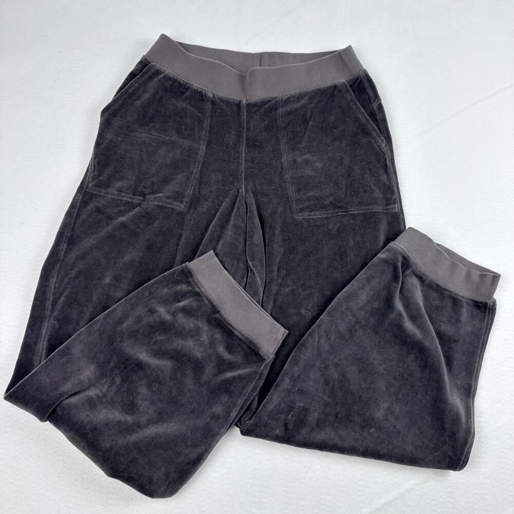 Pact Women's Pure Velour Relaxed Sweatpant Organic Cotton Gray M